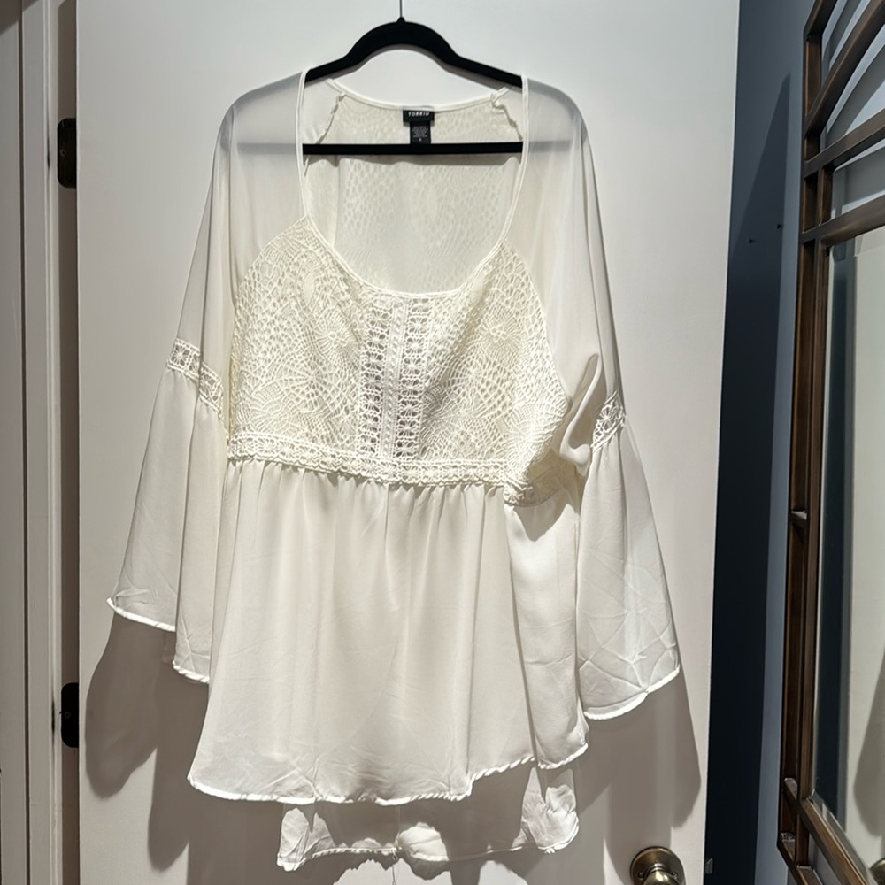 Pretty Sheer Top
